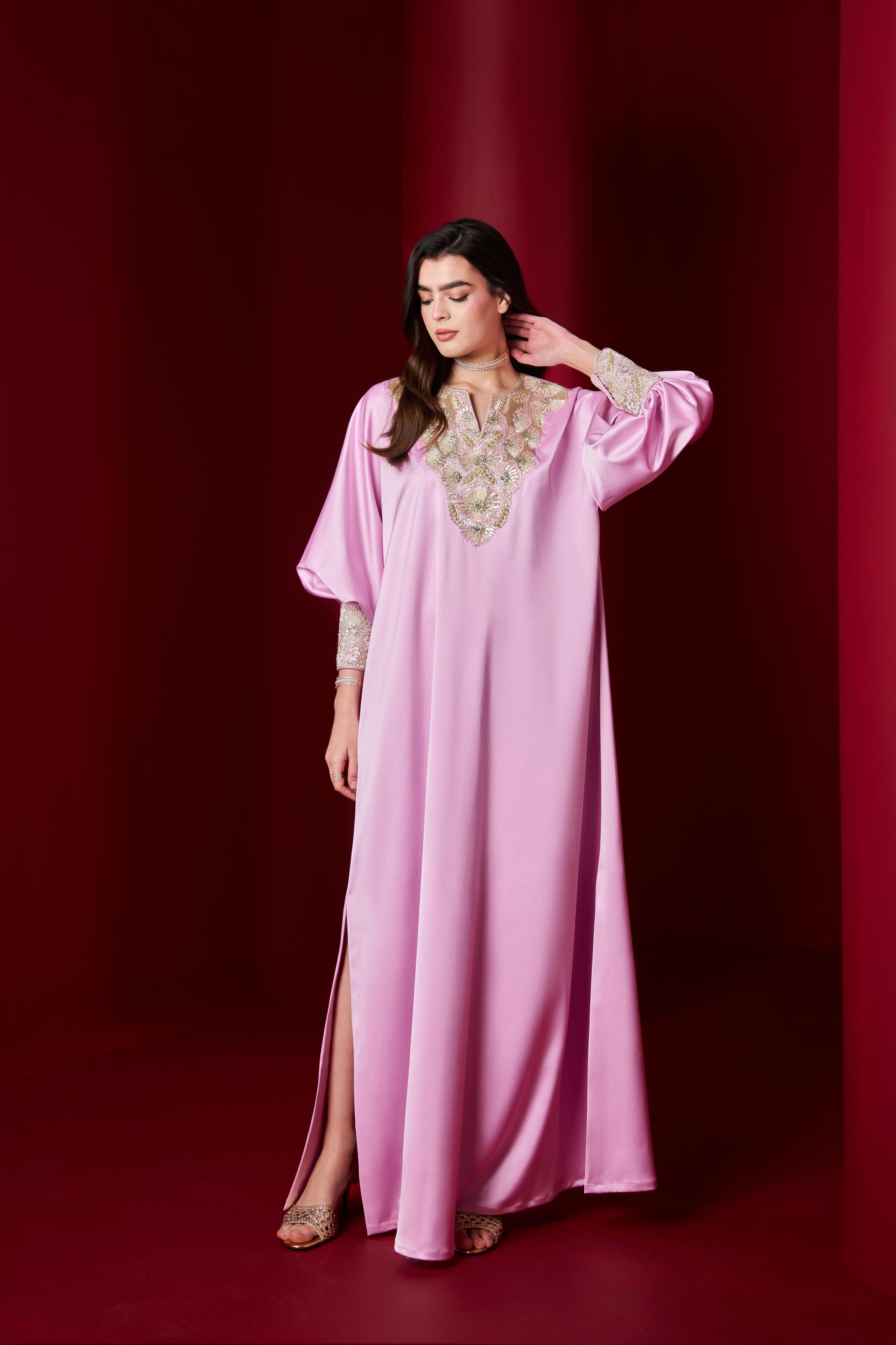 Madeya Kaftan Pink