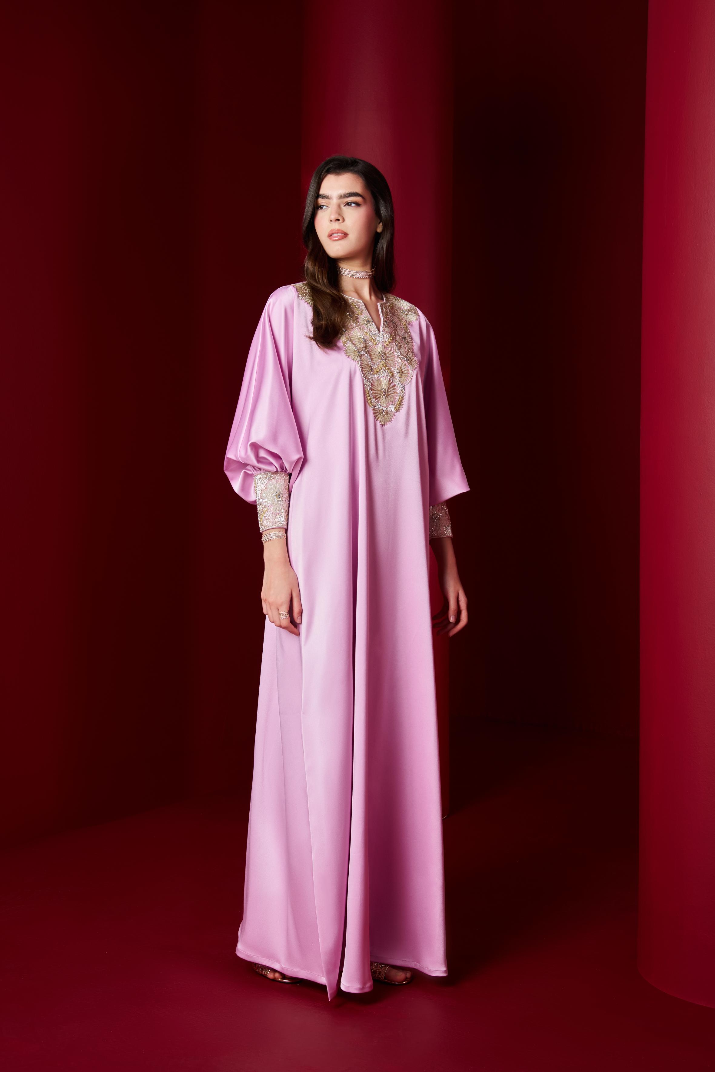 Madeya Kaftan Pink
