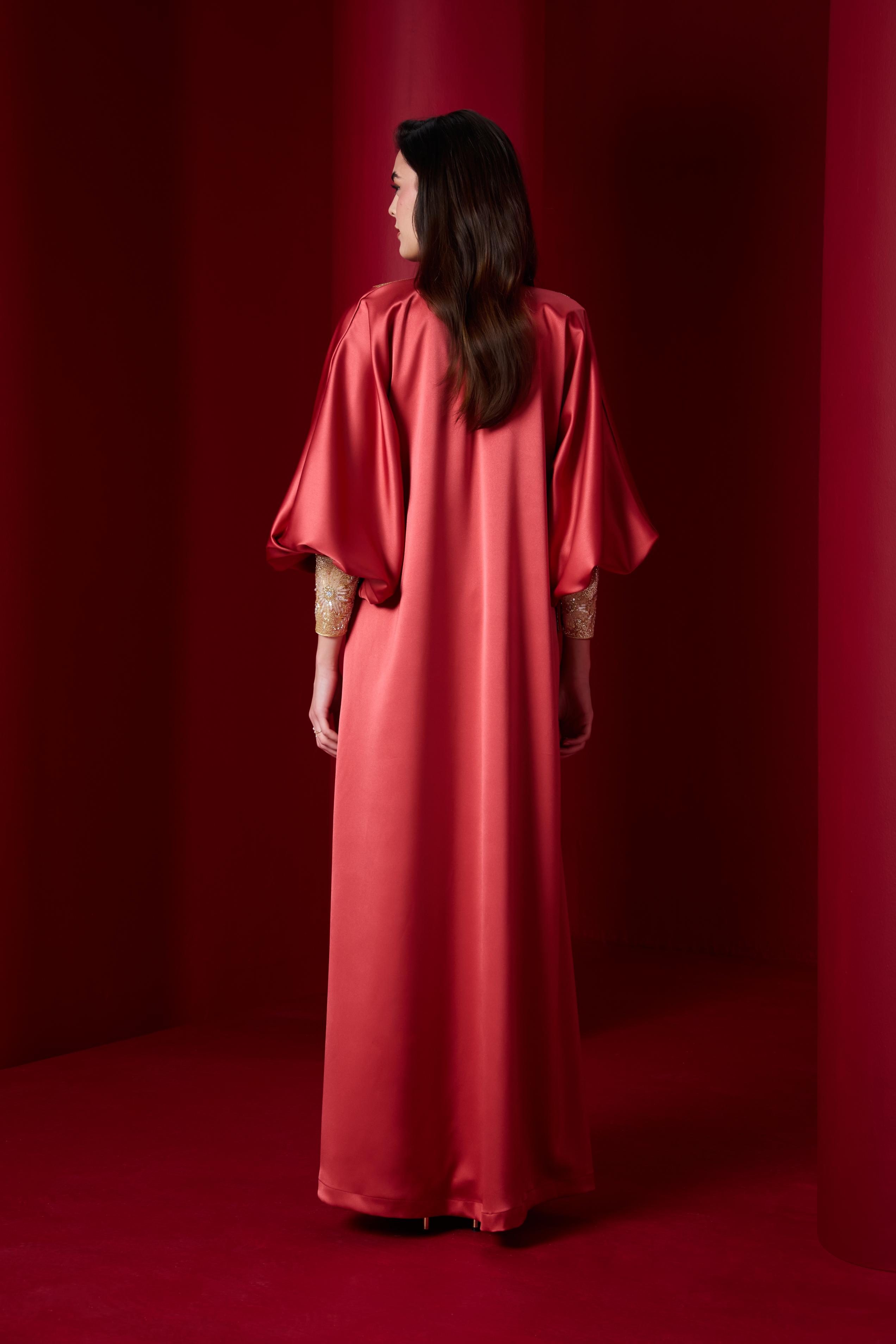 Madeya Kaftan Burnt Orange
