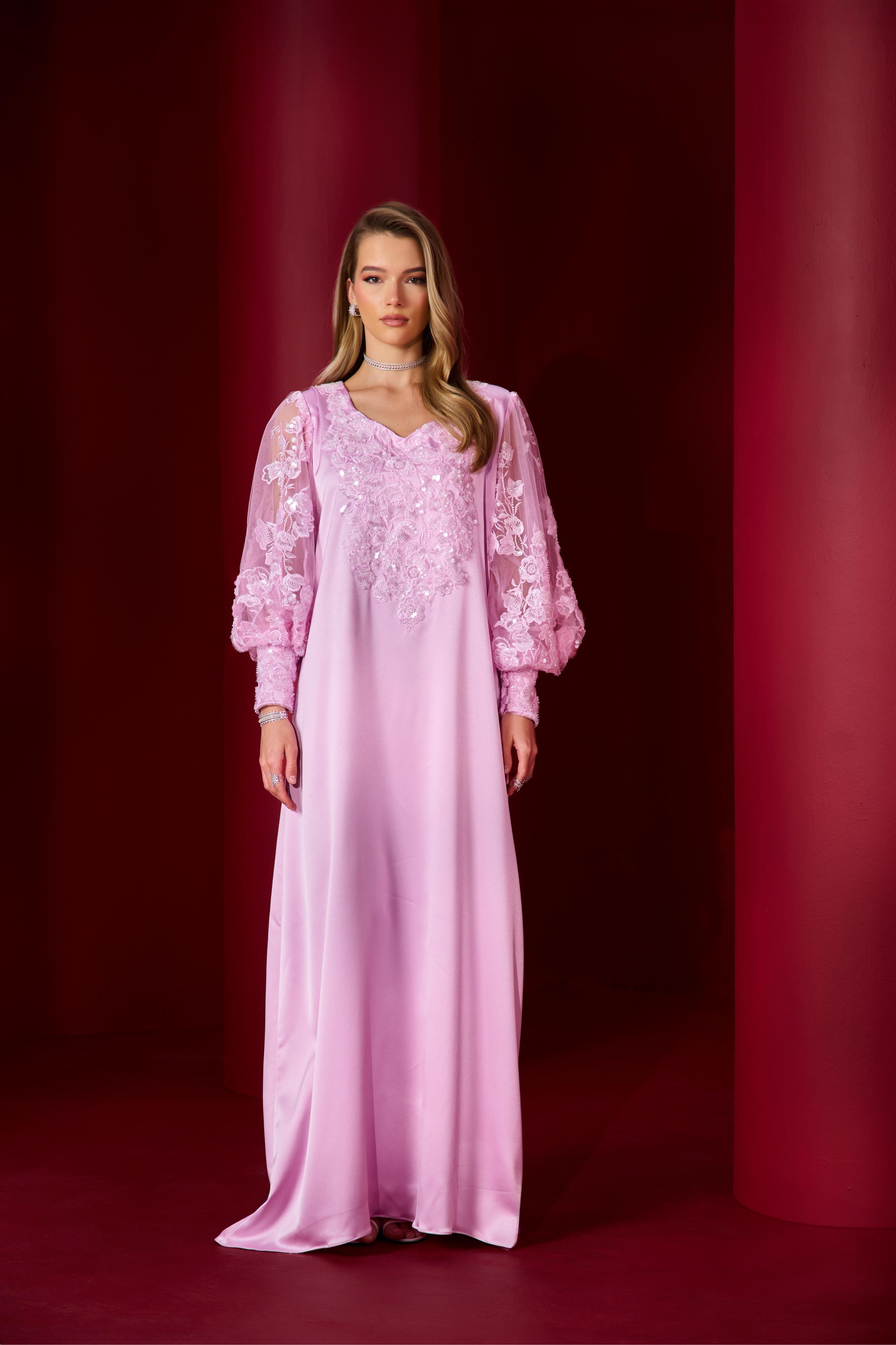 Aya Kaftan Pink