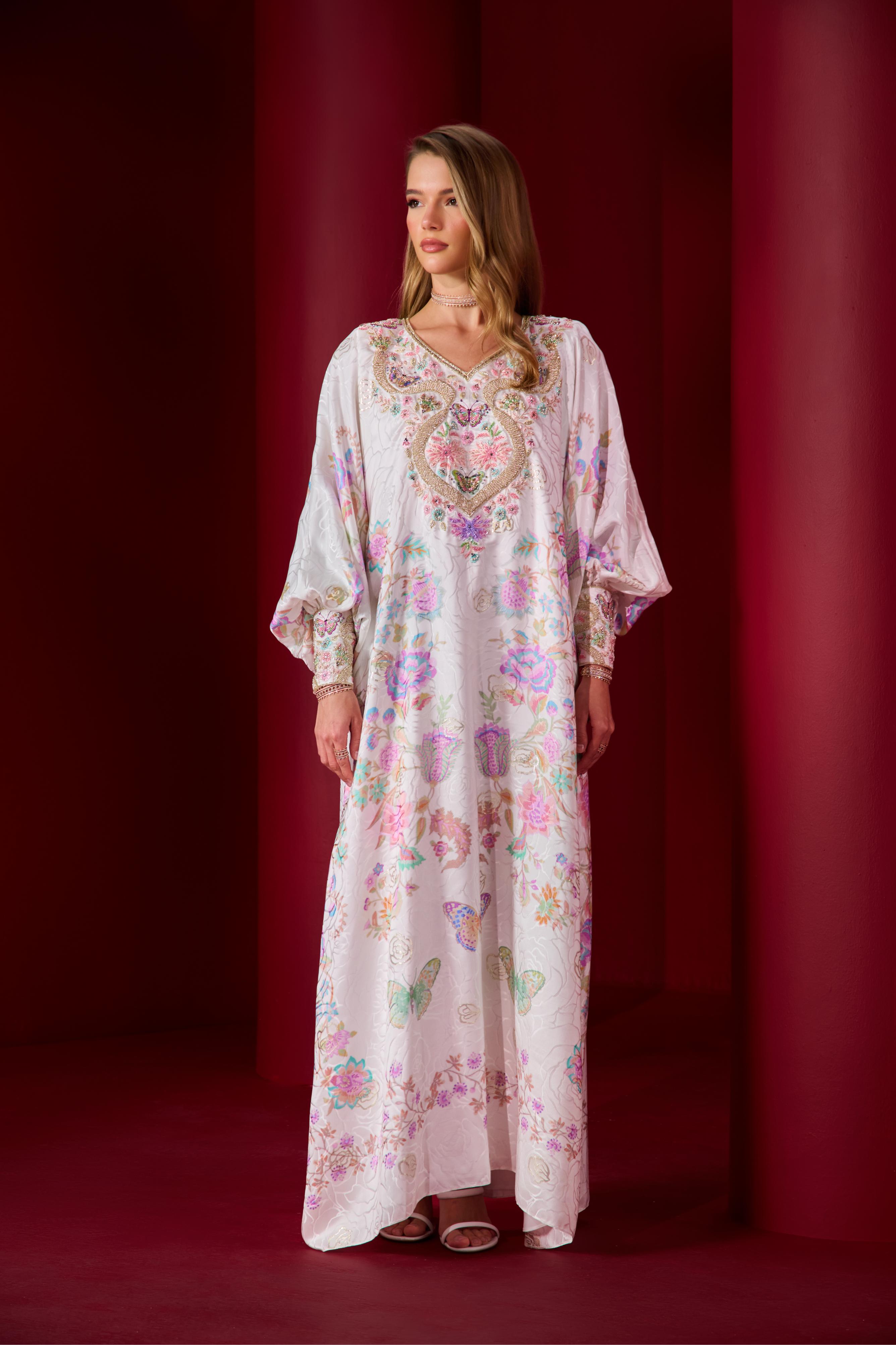 Ansam Kaftan Pink
