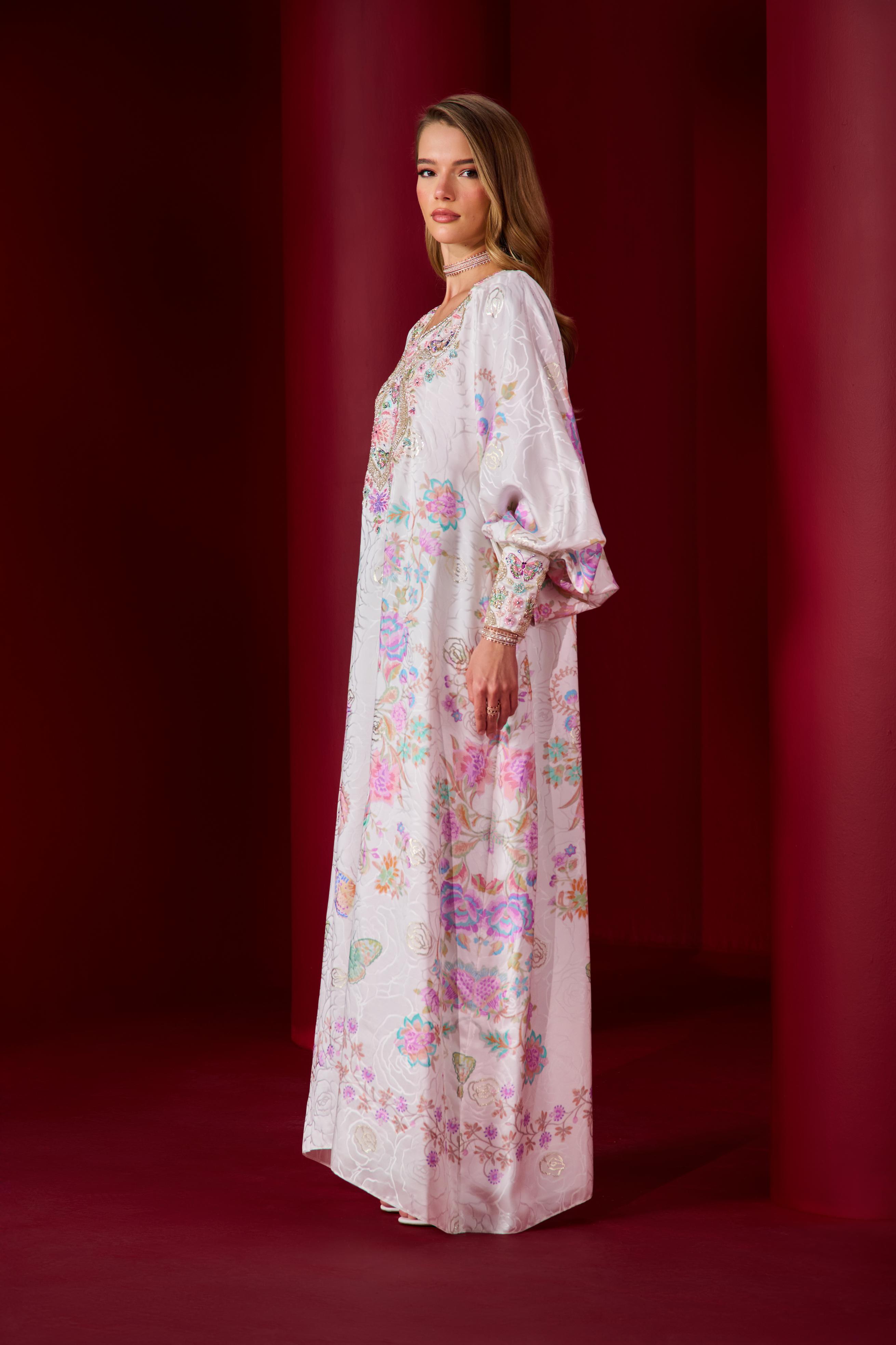 Ansam Kaftan Pink