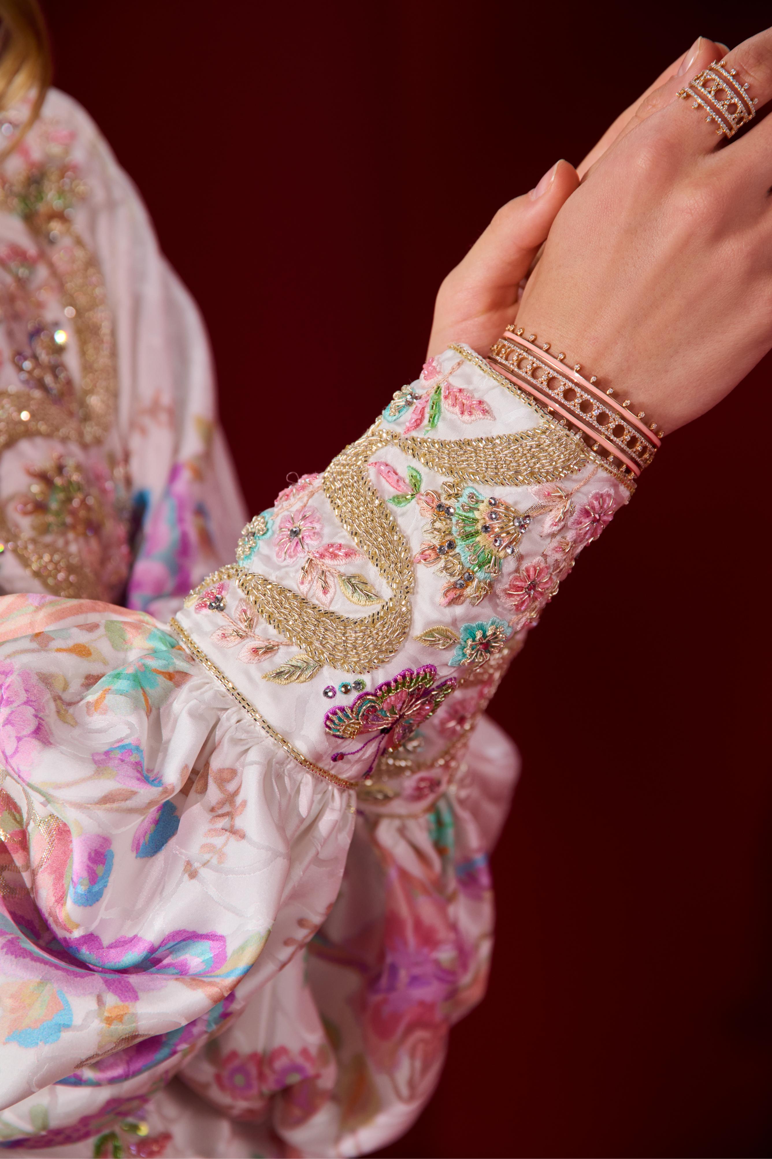 Ansam Kaftan Pink