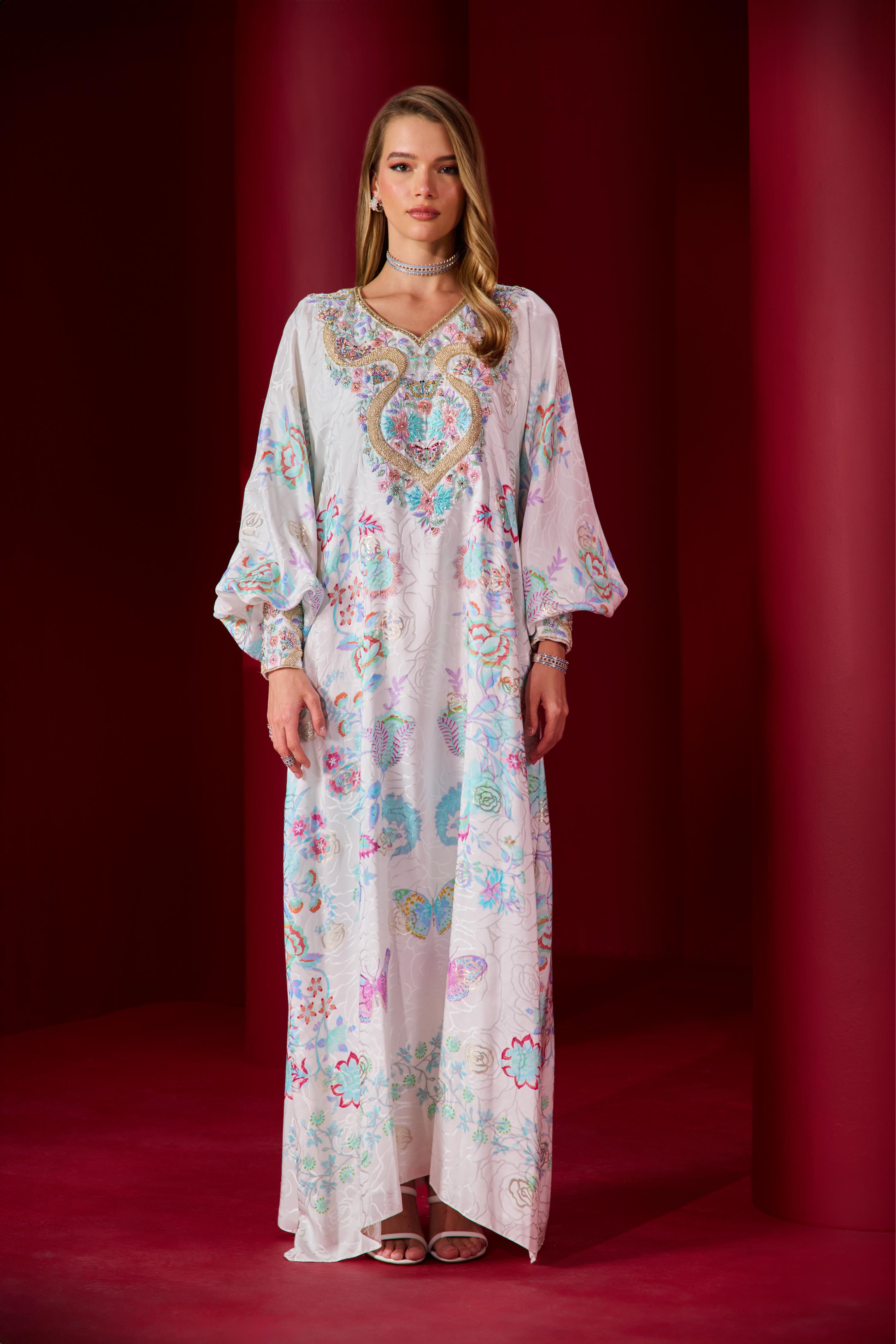 Ansam Kaftan Blue