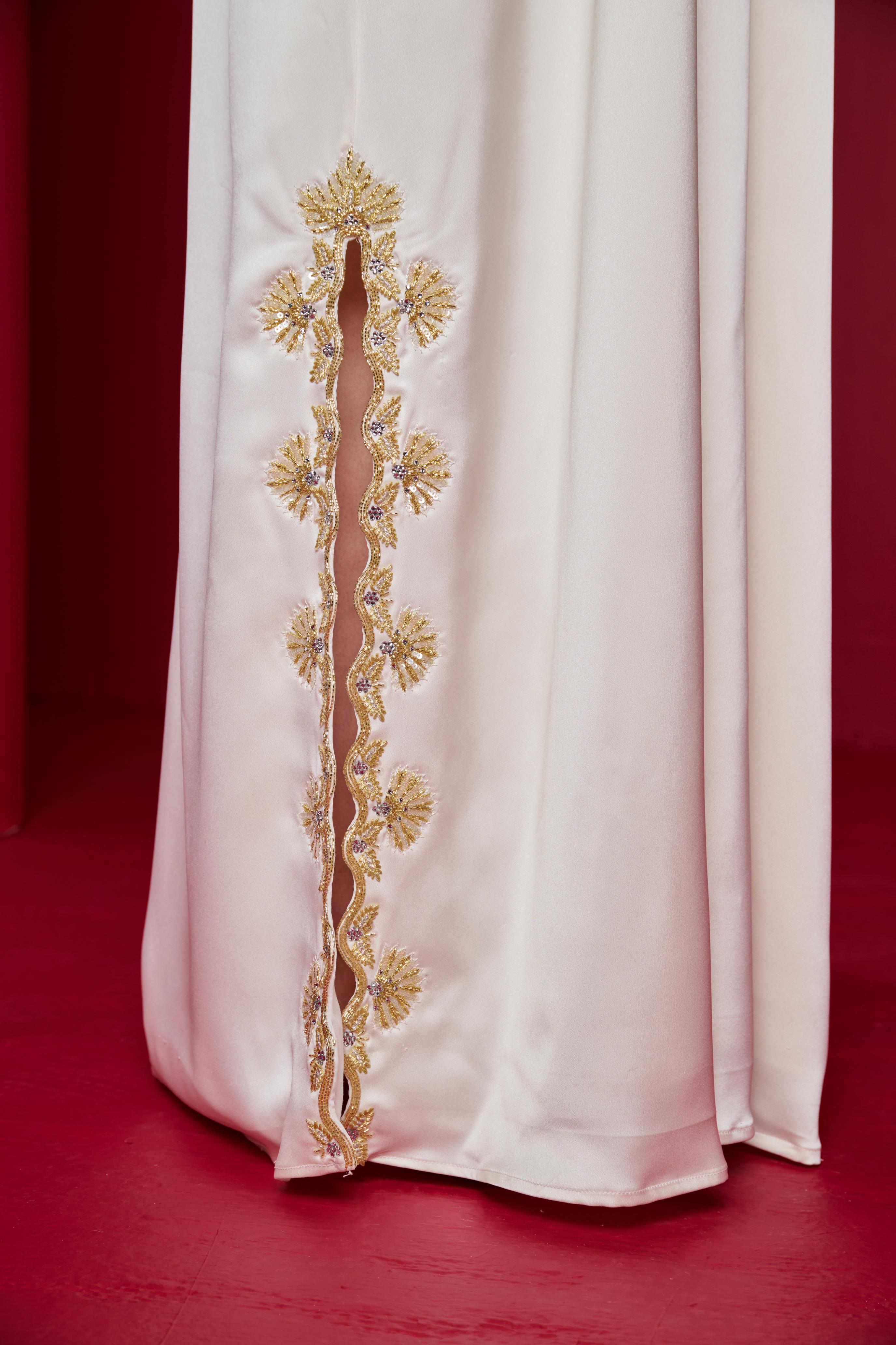 Madeya Kaftan  Off White