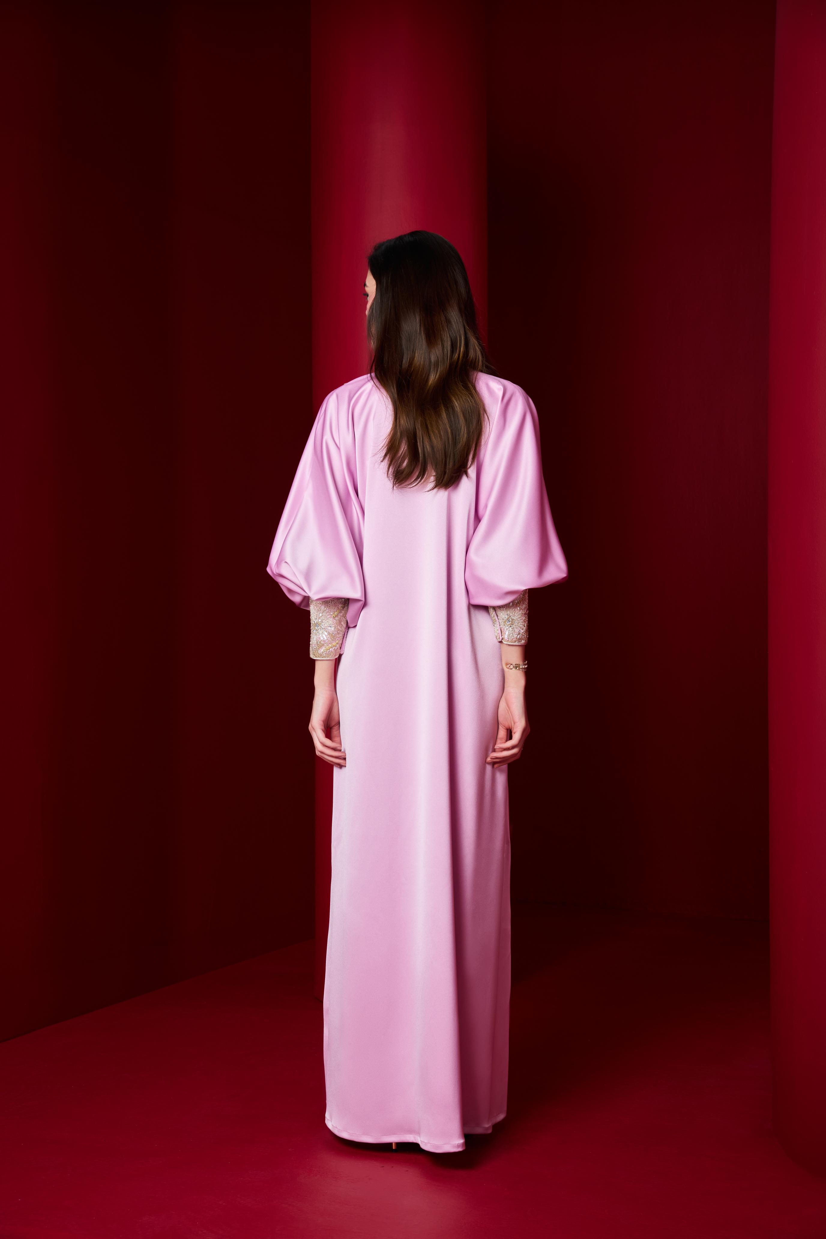 Madeya Kaftan  Pink