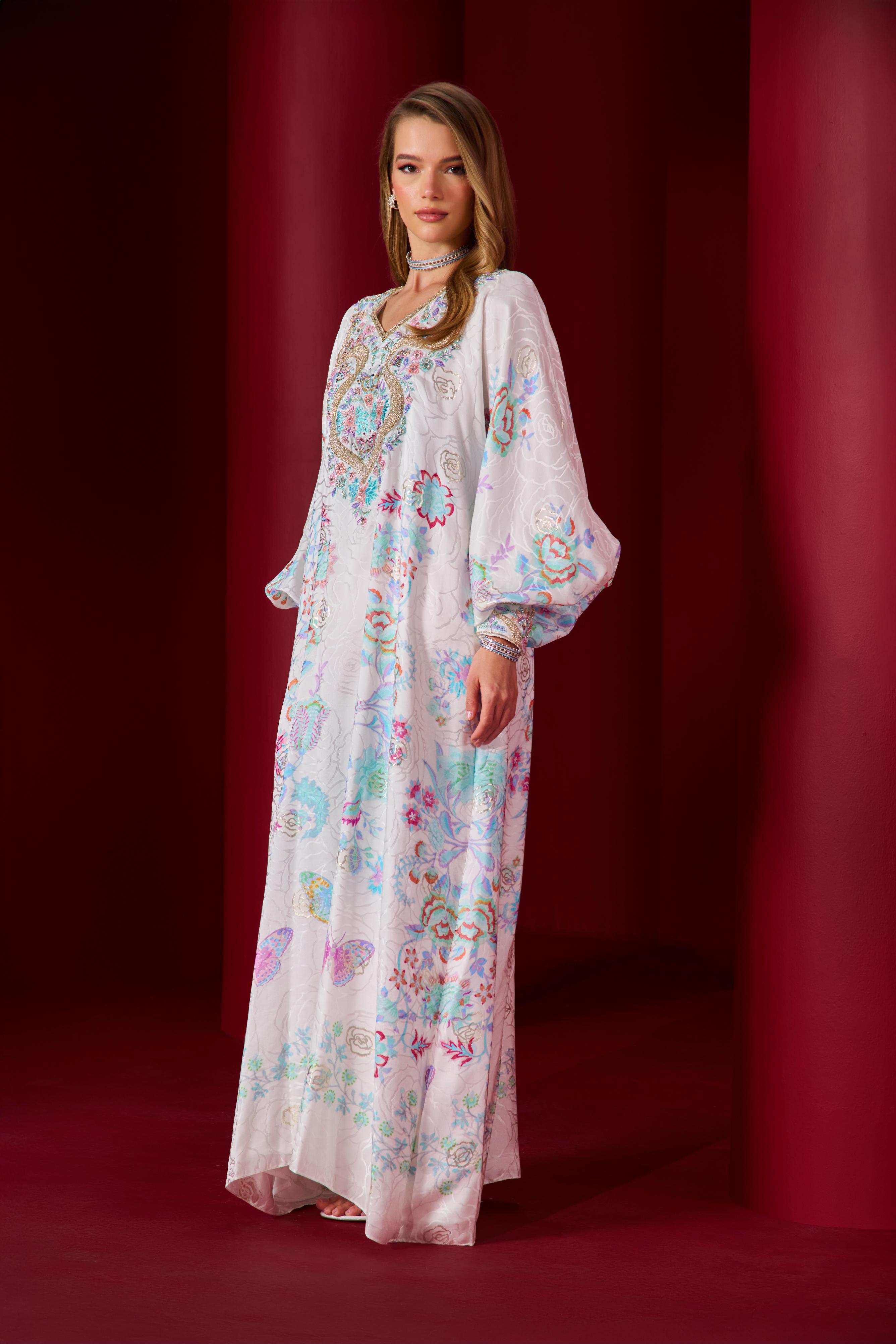 Ansam Kaftan Blue