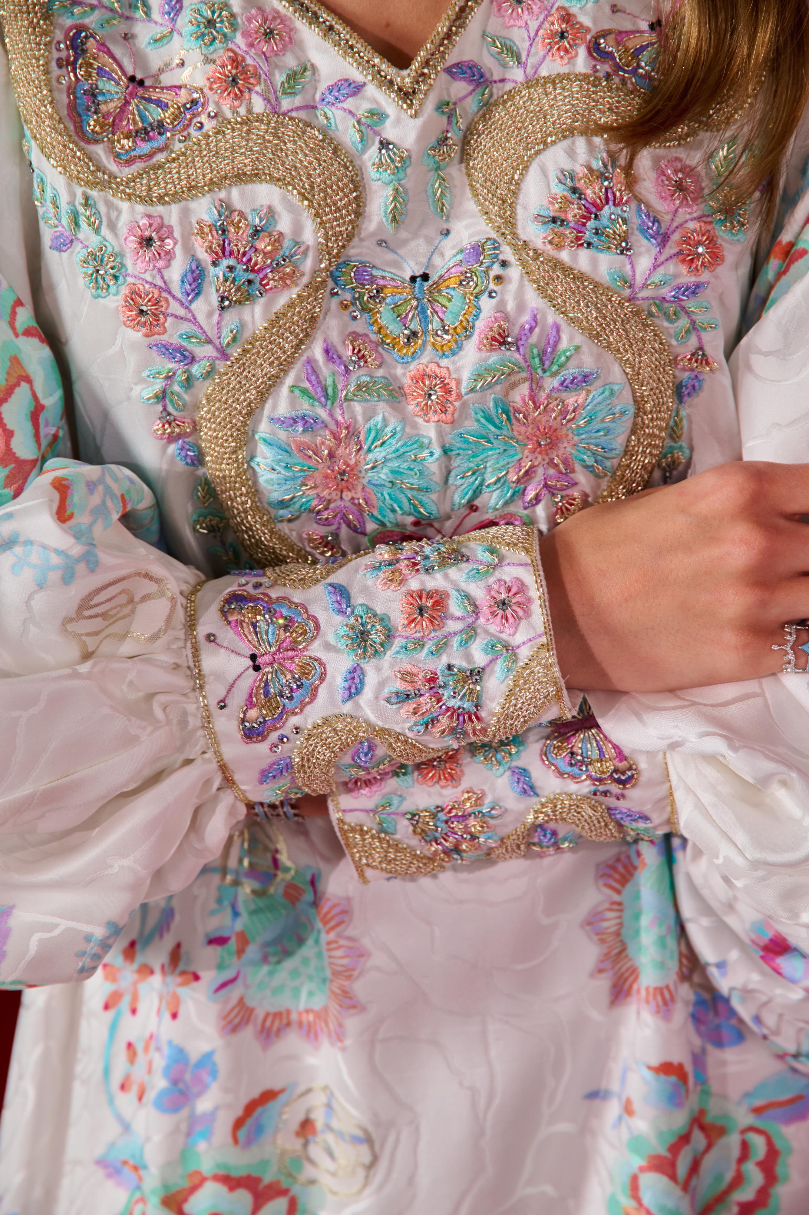 Ansam Kaftan Blue